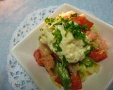 鮭と野菜のサラダ　白いタルタル作り方7写真