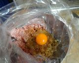 生肉にさわらないで作る！お手軽ハンバーグ作り方2写真