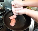 生肉にさわらないで作る！お手軽ハンバーグ作り方5写真