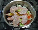 【杜氏流】カレー煮込みハンバーグ作り方1写真