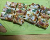 ミートソースとポテトのちくわボード作り方6写真