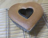 オープンハートdeプリンケーキ❤作り方8写真