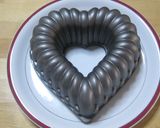 オープンハートdeプリンケーキ❤作り方10写真