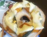 かぼちゃとチーズと胡桃のトースト作り方9写真