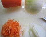 鶏皮の南蛮漬け～☆彡作り方1写真