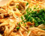 ☆もやしと豚ひき肉の卵とじ☆作り方5写真
