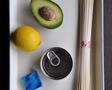ツナとアボカドのクリーミー素麺作り方1写真