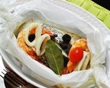 アクアパッツア風パピヨット（包み焼き）作り方6写真