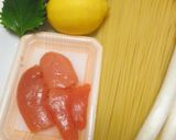 早ゆでdeタラコスパゲティ!作り方1写真