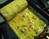 お弁当に❀椎茸＆ベーコン入り卵焼き♬作り方3写真