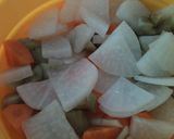 コク旨！！トマトみそ汁作り方1写真