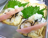 新生姜を巻き込んだ　蒸しいなり飯作り方5写真