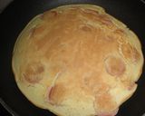 チーズとソーセージのパンケーキ作り方3写真