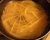 フライパン１つで豚とオクラのトマトパスタ作り方2写真