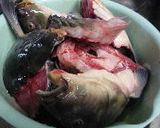 味噌だけで　鯉こく作り方2写真