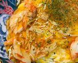 お気軽レシピ●酸味なしのカニカマ天津飯作り方3写真