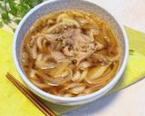 作り置き、レンジで簡単肉うどん作り方5写真