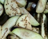 茄子とトマトの味噌ソース炒め作り方2写真
