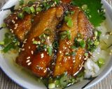 まかない丼旬のさんまを使った男のお茶漬け作り方3写真