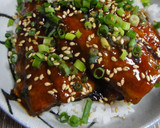 まかない丼旬さんまを使った男の梅お茶漬け作り方1写真