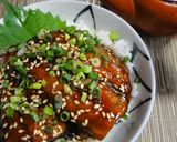 まかない丼旬さんまを使った男の梅お茶漬け作り方2写真
