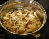 【農家のレシピ】くずし豆腐としめじの煮物作り方2写真