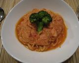 トマトと豆乳のパスタ作り方4写真