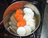 大根味噌煮♪簡単人参こんにゃく作り方3写真