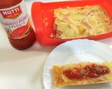 ルクエでごきげん＊ベーコンポテトオムレツ作り方5写真