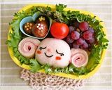 キャラ弁＊お昼寝羊ちゃん＊作り方5写真