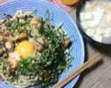 鮭とキノコの秋たっぷり！焼うどん♪作り方11写真