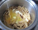 お昼ごはんに☆チーズ入りきつね丼作り方4写真
