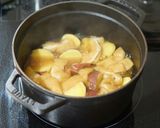 ✽さつまいもと油揚げの煮物✽作り方2写真