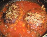 ジュウシィ☆トマト煮込みハンバーグ作り方7写真