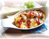 ほろうまチーズdeオムレツグラタン*作り方4写真