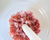 ふわシャキな【豚キムチつくね バーグ】作り方3写真