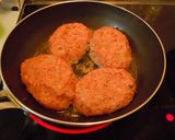 我が家流　ハンバーグ作り方7写真