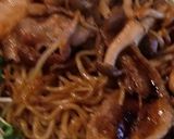 エリンギしめじ入り、両面焼きそば作り方4写真