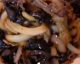 きくらげ＆玉ねぎで味付焼肉を具だくさんに作り方4写真