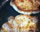 今夜は お初の ポークソテー乗せカレー作り方8写真