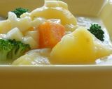 クリームシチュー＋明治北海道十勝チーズ作り方3写真