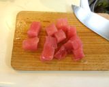 お野菜ごろごろ♪マグロとアボカドのサラダ作り方3写真