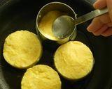 コーングリッツとじゃが芋のパンケーキ作り方4写真