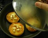 コーングリッツとじゃが芋のパンケーキ作り方6写真