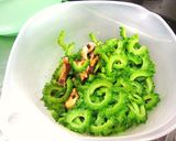 ゴーヤとタコのピリ辛☈酢のもの～中華風～作り方3写真