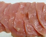 鶏胸肉の韓国風ピカタ(ジョン)作り方1写真
