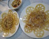 れんこんの甘酢あえ(お湯と三倍酢で)作り方5写真
