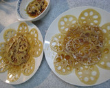 れんこんの甘酢あえ(お湯と三倍酢で)作り方5写真