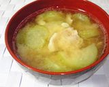 ナーベラー(へちま)のお味噌汁作り方5写真