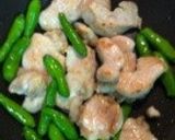 鶏胸肉とシシトウの生姜焼き作り方5写真